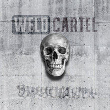 Load image into Gallery viewer, Black Gold Weld Cartel Trucker Hat