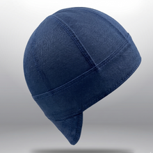 Load image into Gallery viewer, FR Deep Crown Welding Cap – Navy (8‑Panel)