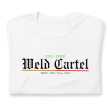 Load image into Gallery viewer, Weld Cartel T-Shirt White
