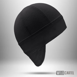 The Classic 8 Panel Welding Cap Black