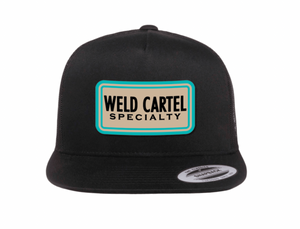 Turquoise Weld Cartel Trucker Hat