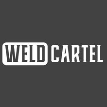 Load image into Gallery viewer, Weld Cartel Transfer Sticker In White
