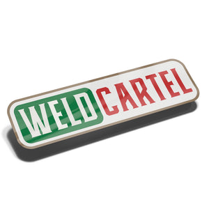 Weld Cartel Mexico Sticker