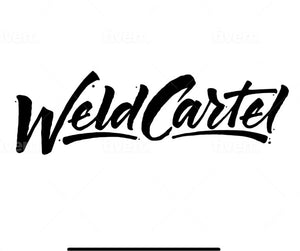 Weld Cartel “RUTHLESS” Transfer Sticker